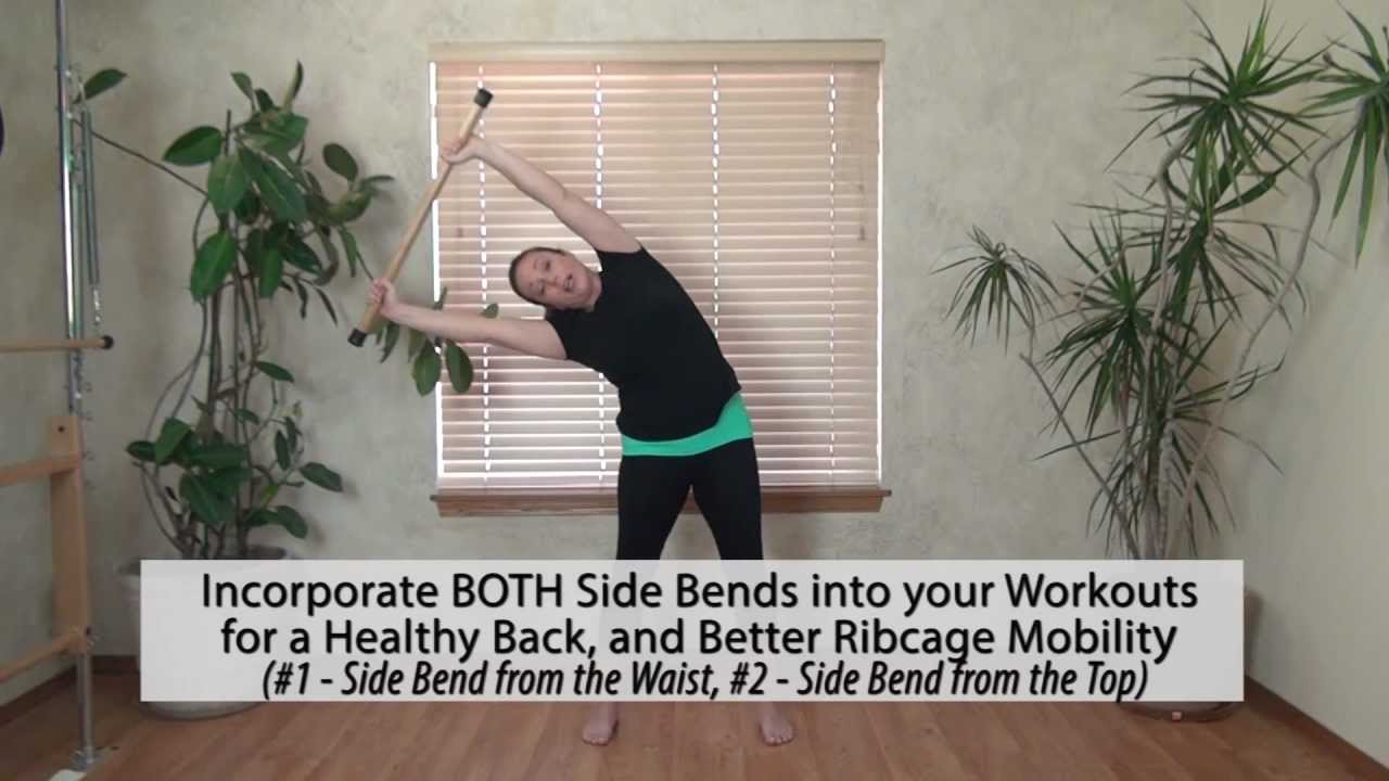 Healthy Back Exercises – Side Bends