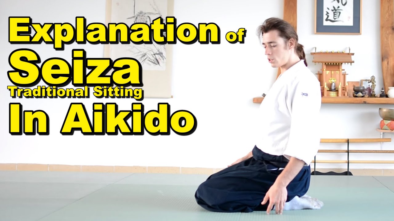 [Aikido Tutorial] Explanation of Seiza (sitting) in Aikido