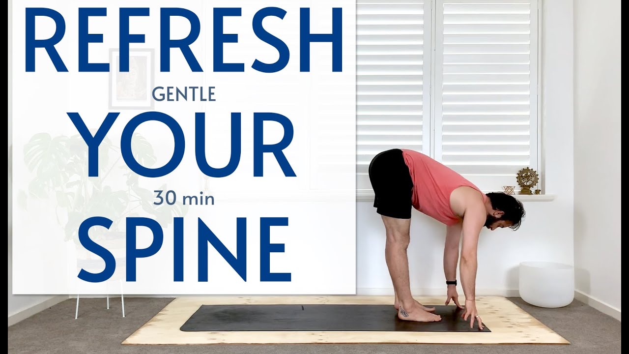 Refresh the Spine – 30min GENTLE VINYASA  – Nicky G Yoga