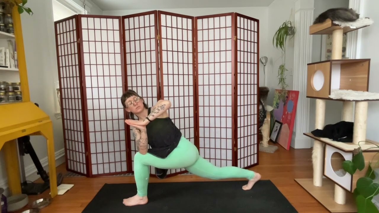 Yoga with Grace- flow with me! 15 minute vinyasa