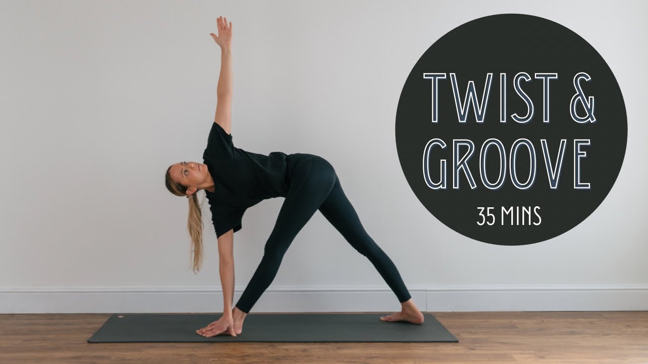35 Minute Awakening Yoga Vinyasa | Twisted Yoga Flow | Side Crow Fun