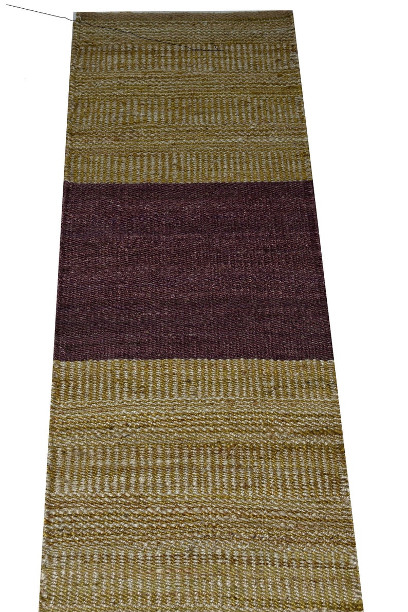 2×6',2×12',2×20' Handmade Jute Rug Yoga mat throw carpet Hand loom Hemp Jute Runner Rug hand loomed Decorative Rug Doormat Bed side Runner