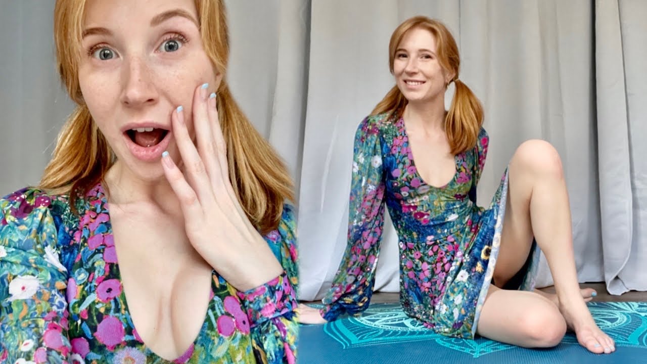 🌻 Yoga Challenge in a Dress 🌻 | Morning Stretching with Sierra Ky