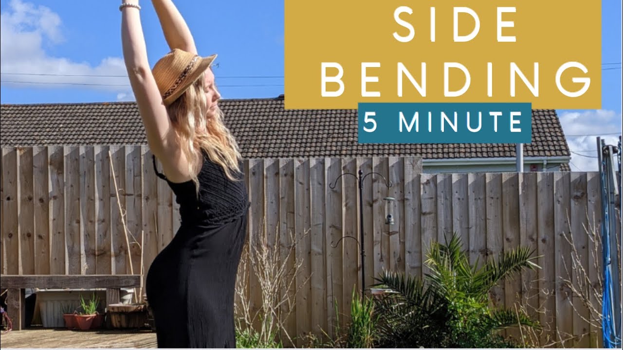 5 minute yoga class – get flexible in your side bends!