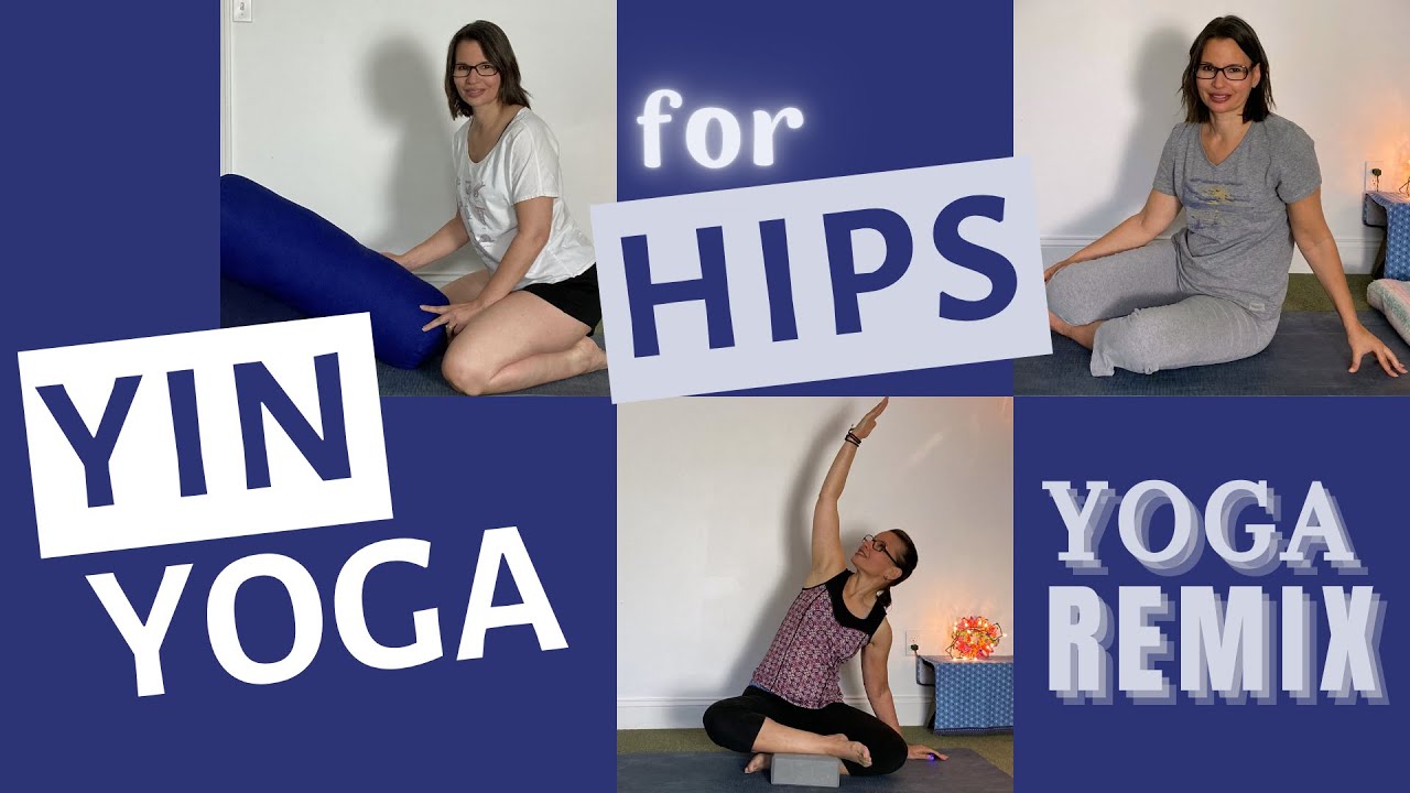 YIN YOGA FOR HIPS | 20 Min Yoga Class | Yoga Remix | YogiBethC – Try Yoga at Home