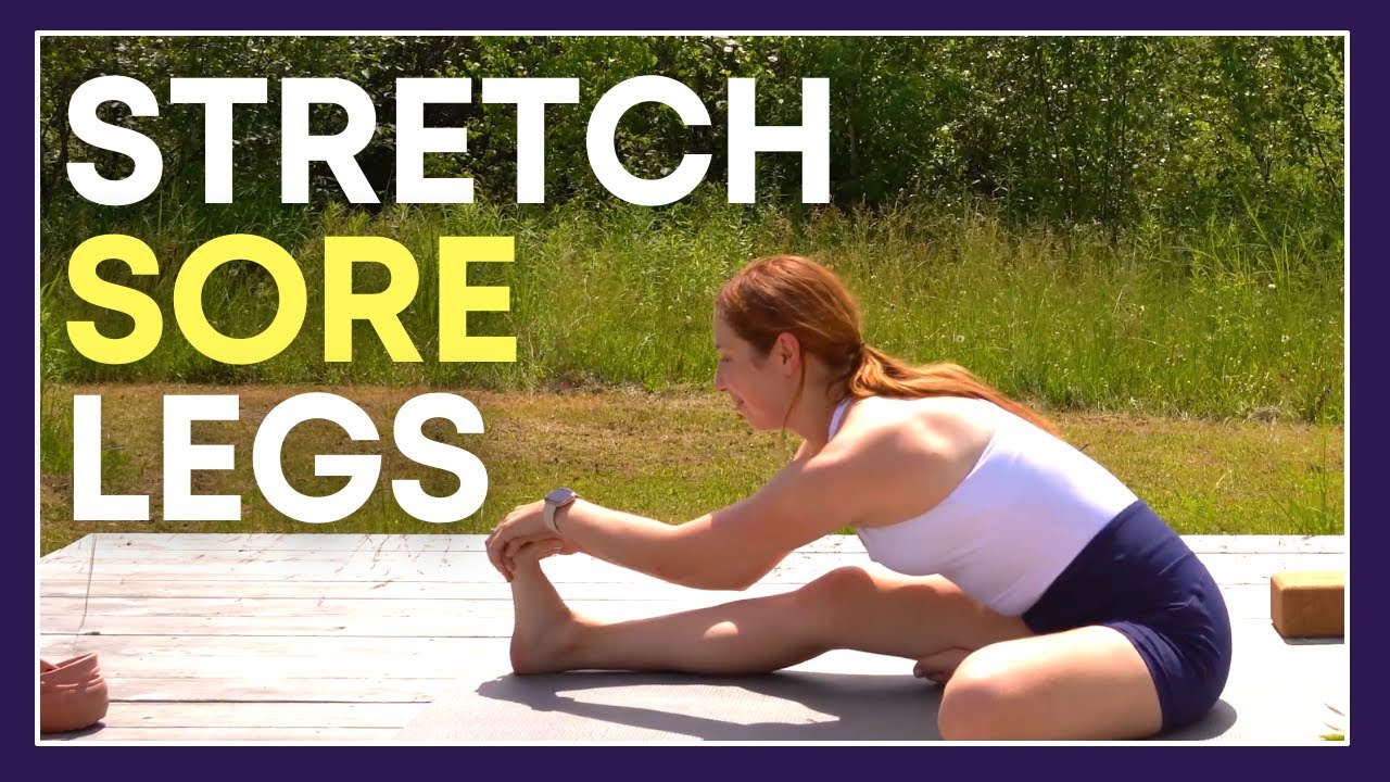 30 min Yoga for Tired Legs – STRETCH & RELAX Yoga with Kassandra