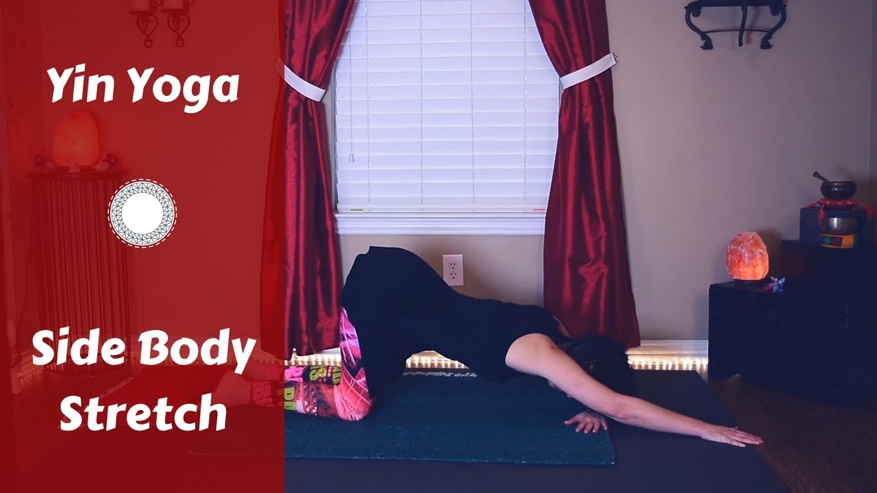 Yin Yoga Deep Side Body Stretch for Obliques, IT Bands, Hips {40 mins}
