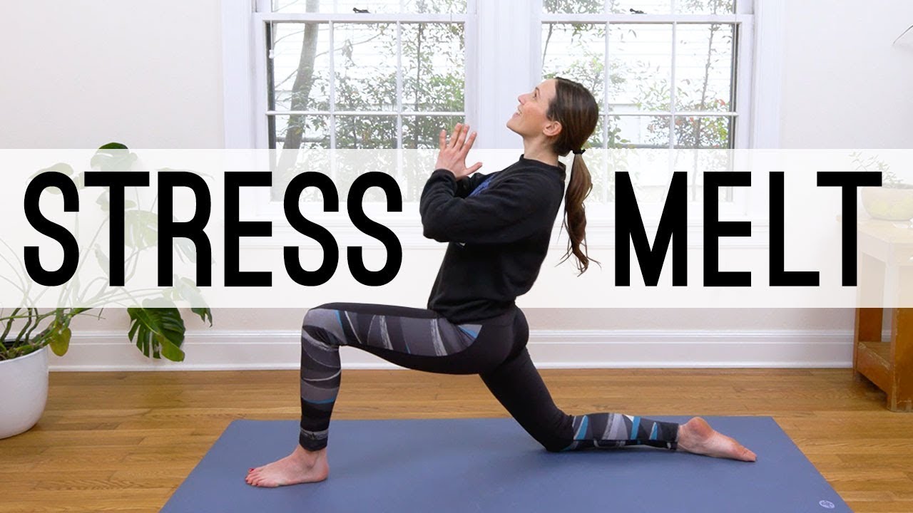 Stress Melt – 26 Min Yoga Break  |  Yoga With Adriene