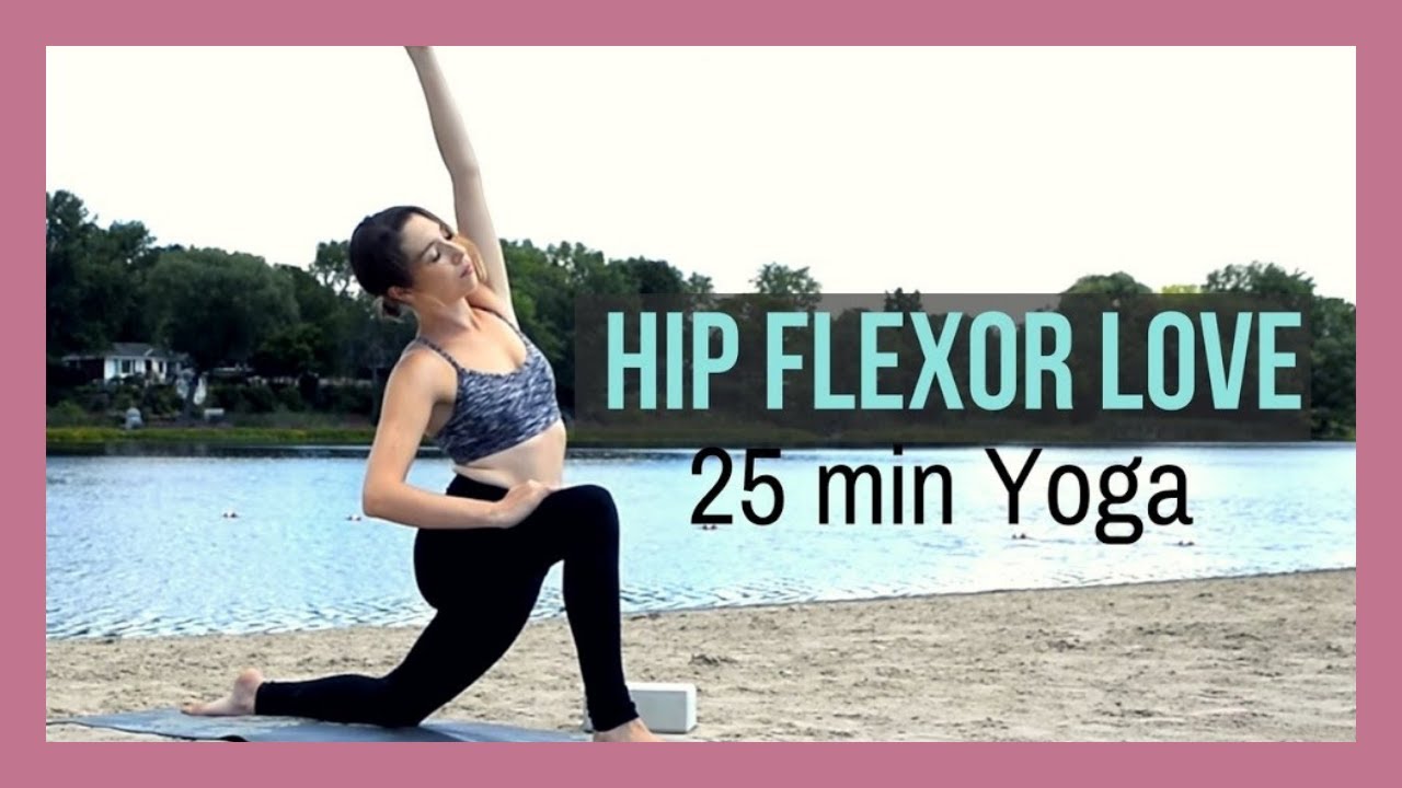 30 min Hip Flexor Stretch Yoga – Vinyasa Yoga for Your Hips & Psoas
