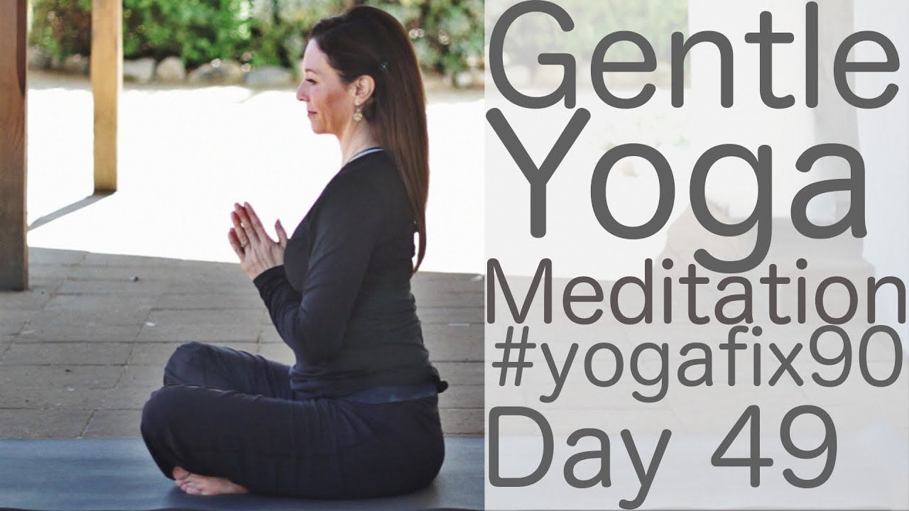 Gentle Yoga and a Calm Guided Meditation Miracle (relax)