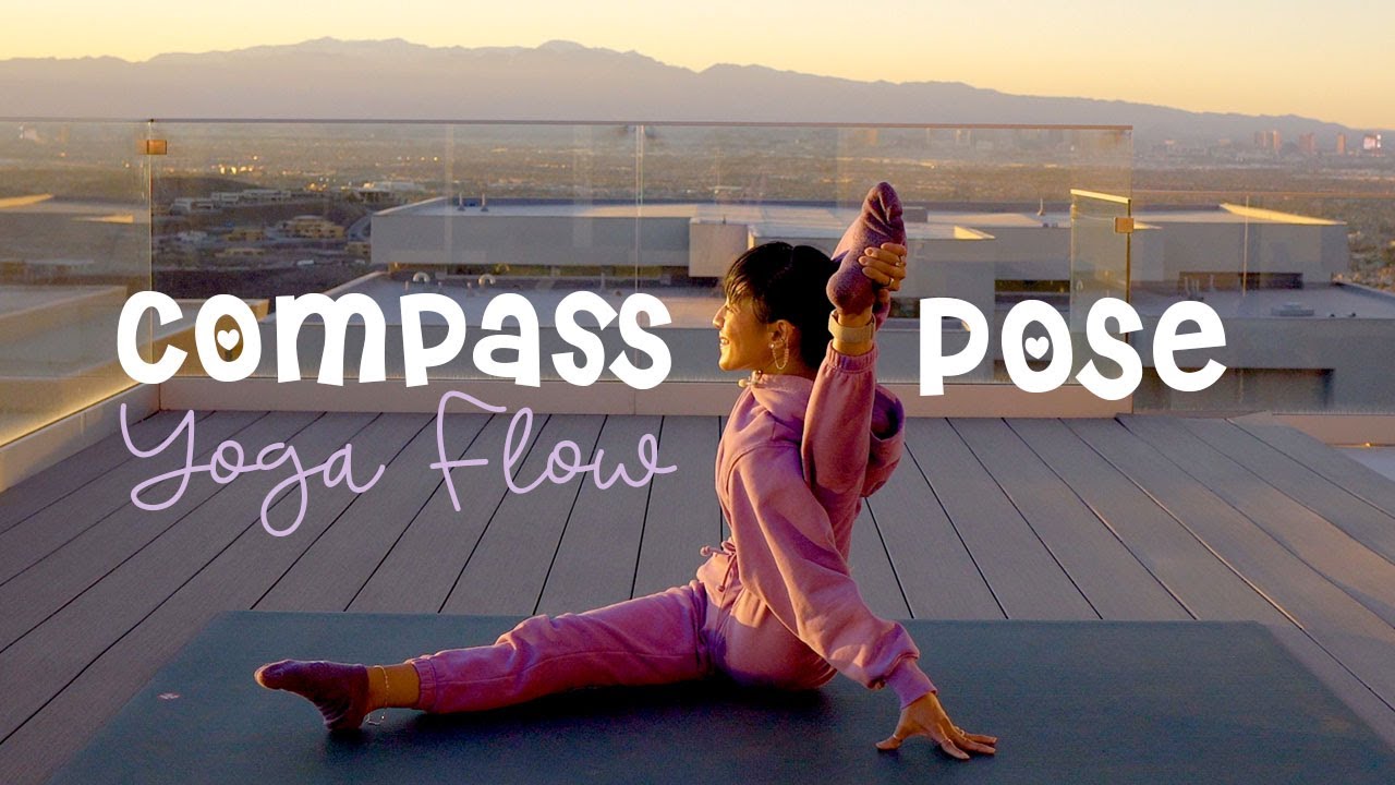 1 Hour Yoga Flow For Lower Body ♡ Active Compass Pose & Camel Splits ☁️ Full Body Yoga