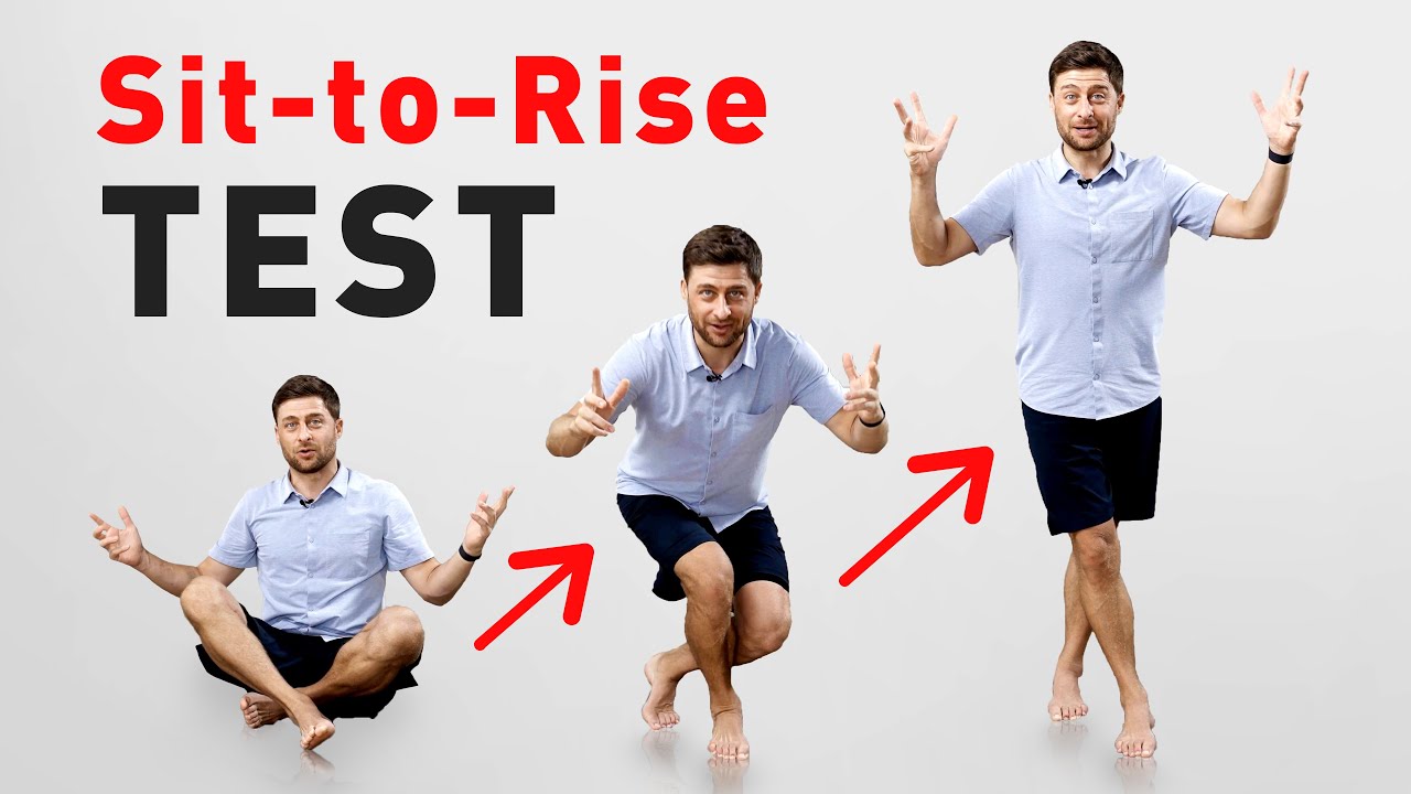 Sitting-Rising Test – Are You Aging Too Fast?
