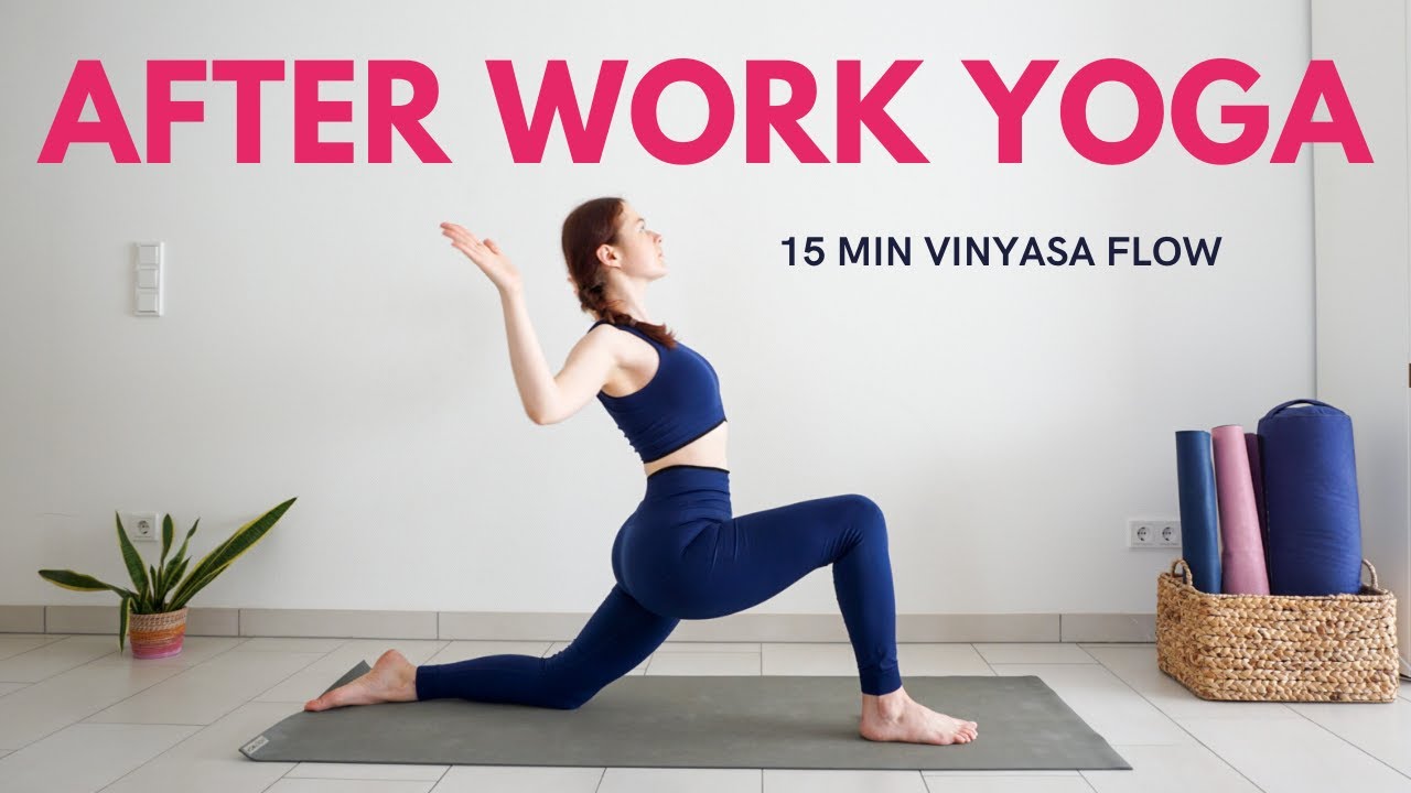 15 min After Work Yoga Flow | Relief From Sitting All Day