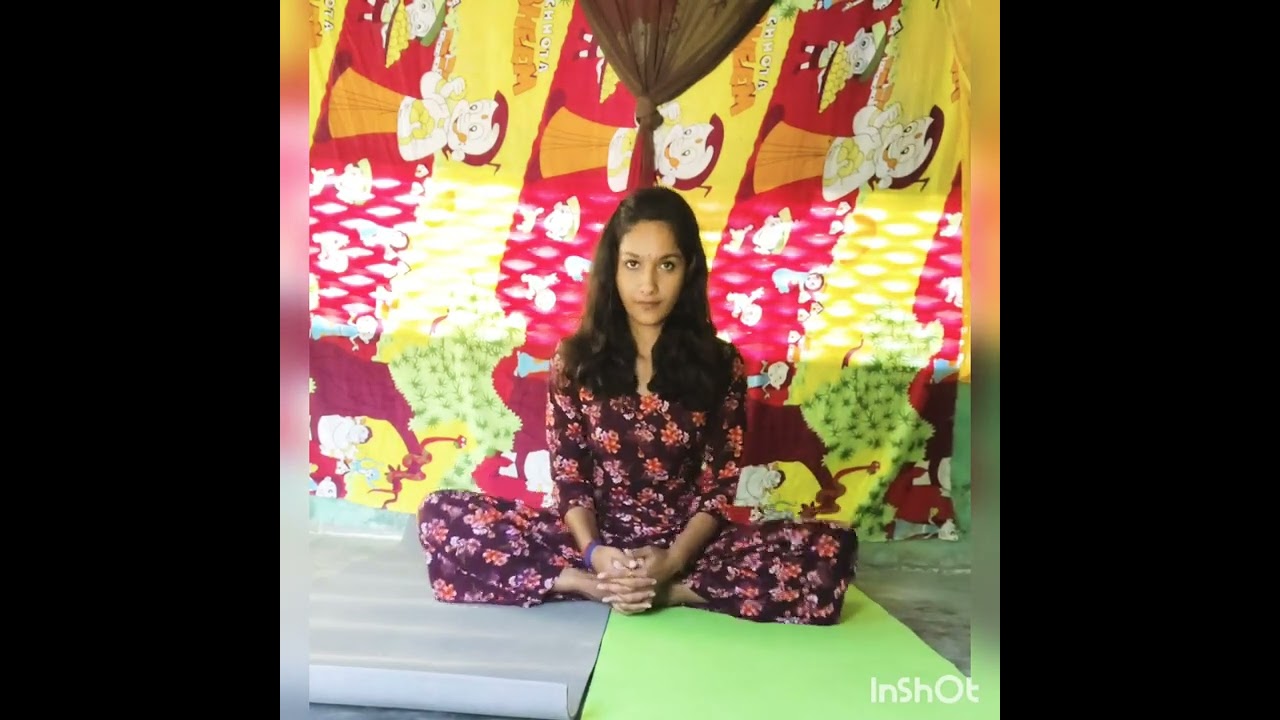 @yoga with varsha 🌸simple yog asana 🌸 in sitting position  for daily routine.