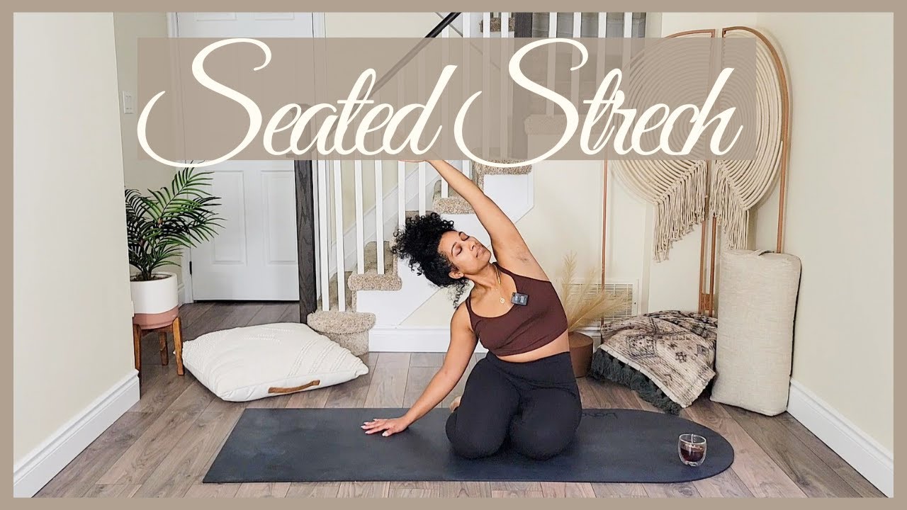 15 min Slow Seated Yoga Stretch –  Transform Your Upper Body!