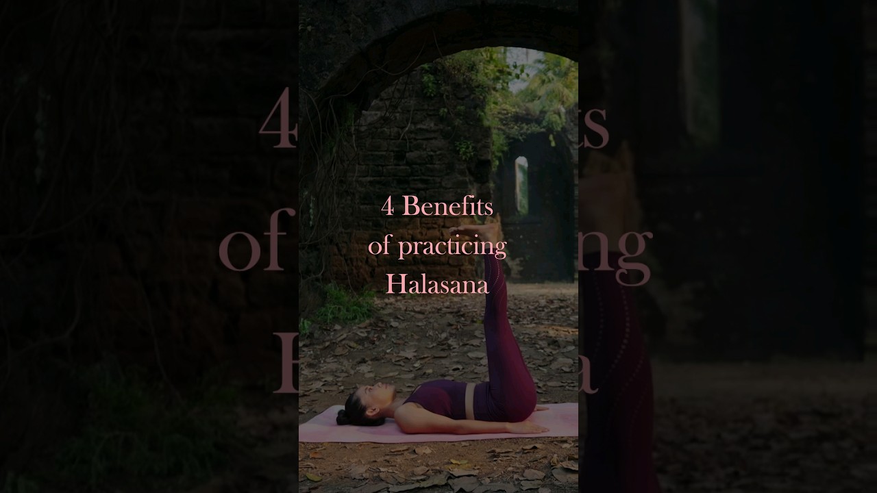 4 amazing benefits of Halasana|Beginners Yoga| Health Tips | Yoga with Aayu #shorts #viral #trending