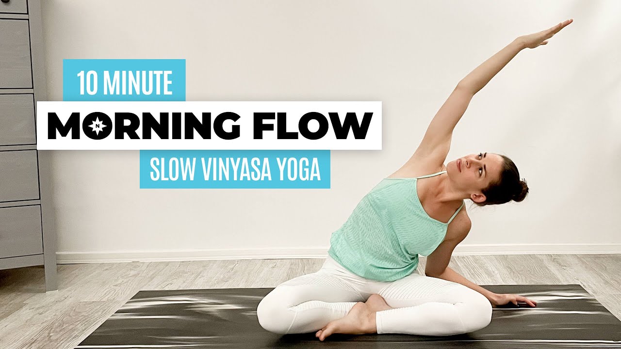 10 MIN MORNING YOGA FOR ENERGY ☀️ | Good Mood Morning Yoga 😊 (Quick Full Body Morning Yoga)