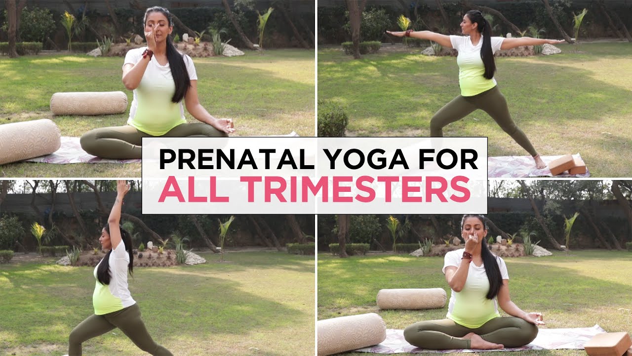 Prenatal Yoga for all Trimesters | Yoga for Pregnant Women | Fit Tak