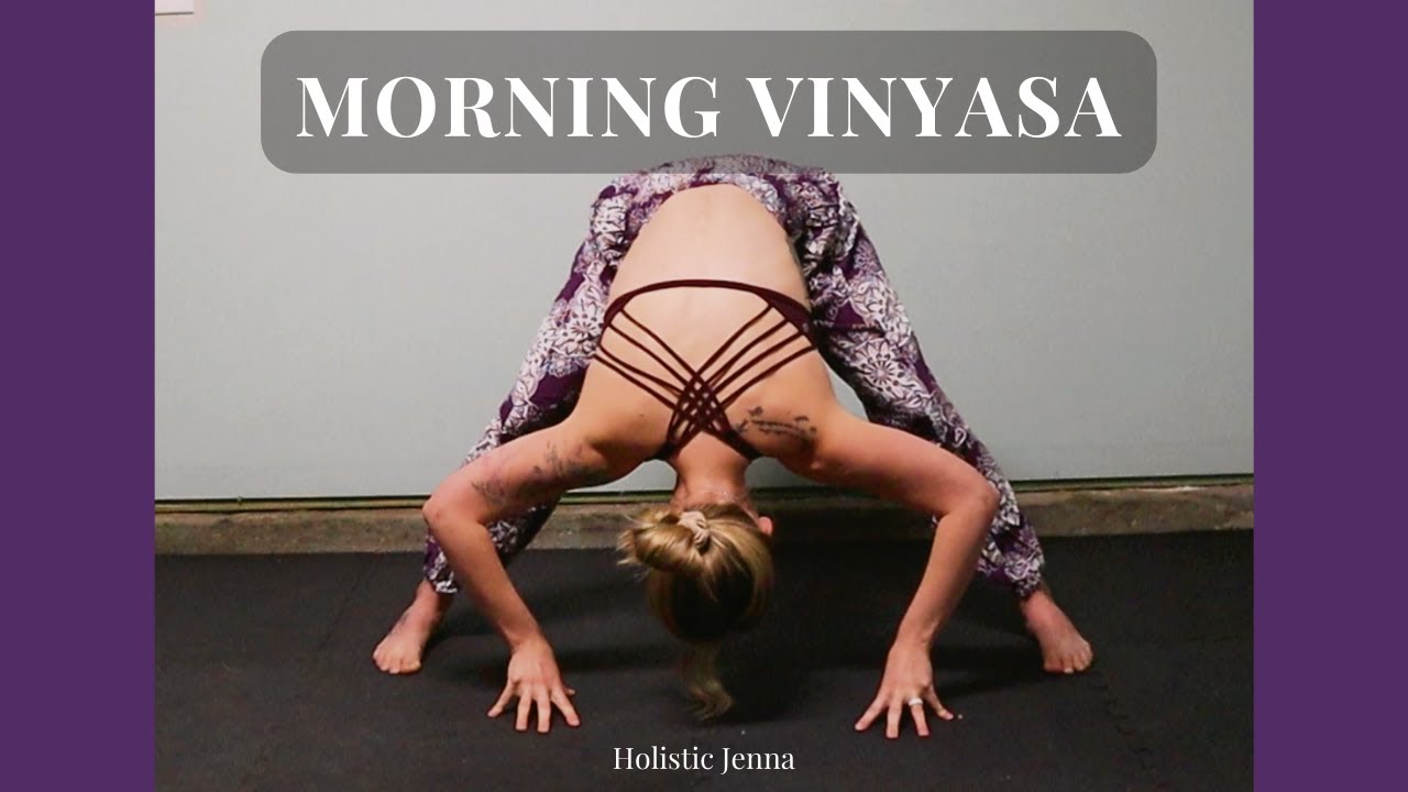 25 Min Morning Yoga to Wake Up Your Body.  l Holistic Jenna