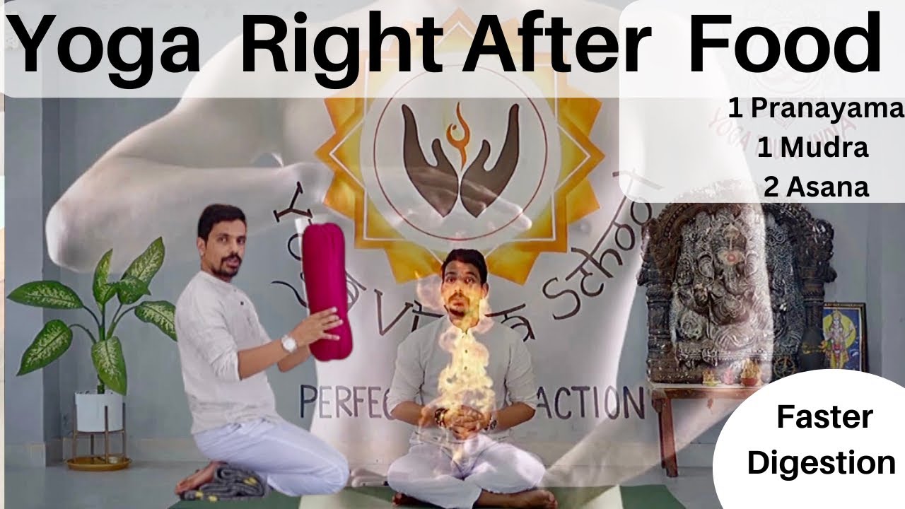 Yoga After Food | 1 Mudra And Cure Stomach Problem | Yoga After Meal | @PrashantjYoga