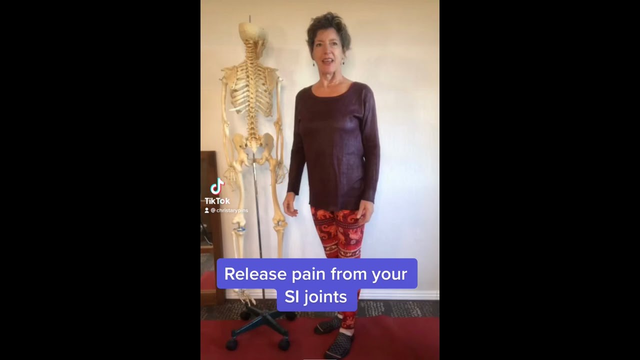 Release SI Joint Pain With This Simple Practice! 🤯 #short #pain #painrelief