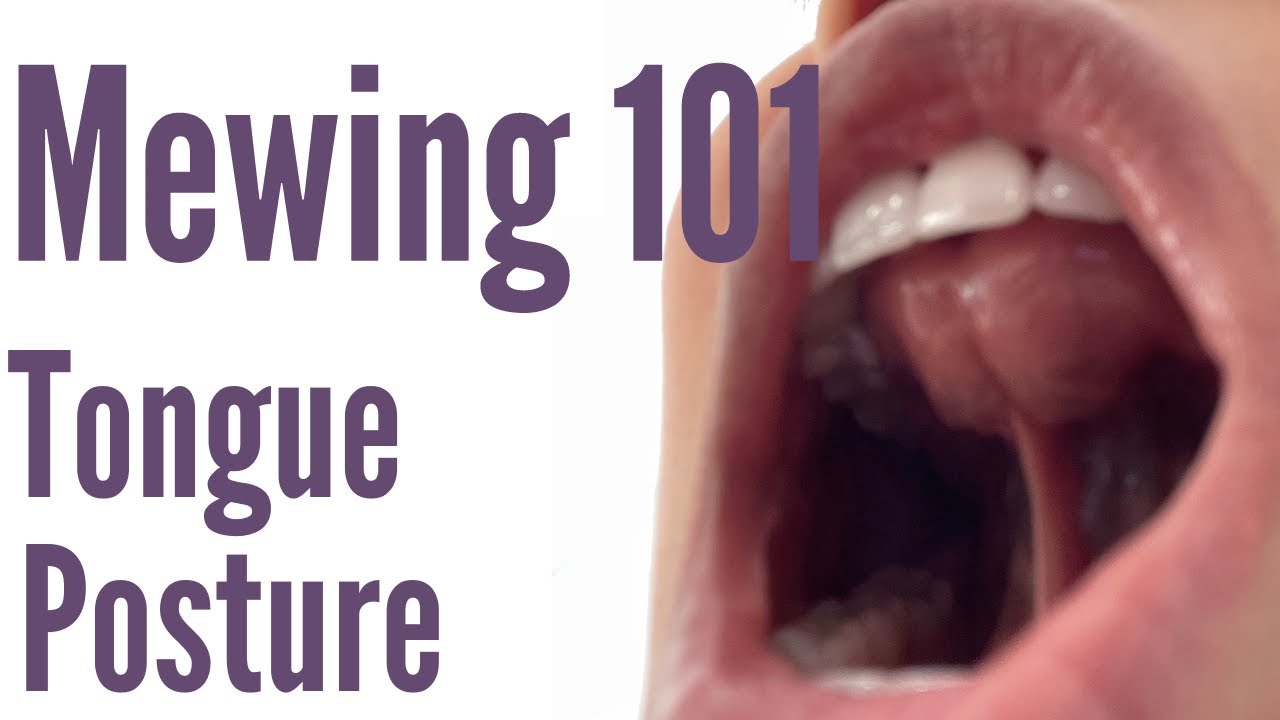 Mewing 101 | How to keep correct tongue posture to lift up the face & grow the face forward