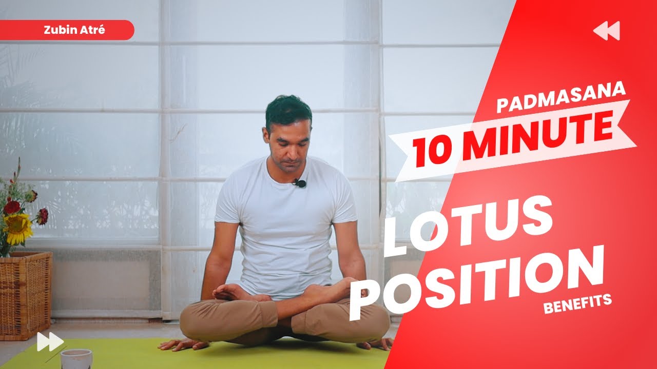 LOTUS POSE Variations | Padmasana Sitting Position | 10 Min Yoga Practice