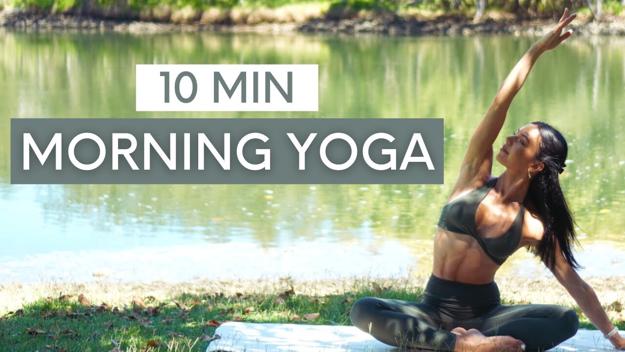 10 MIN MORNING YOGA FLOW || Stretch Routine To Wake Up & Feel Good