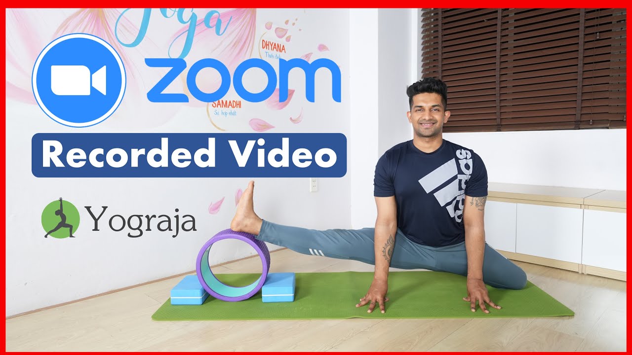 Hip Opening and Side Bend Yoga | Online Zoom Recorded Video | Advanced Yoga by Yograja