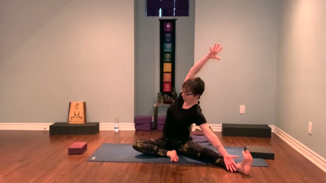 Side Bends and Twists: A Seated Practice with Deb