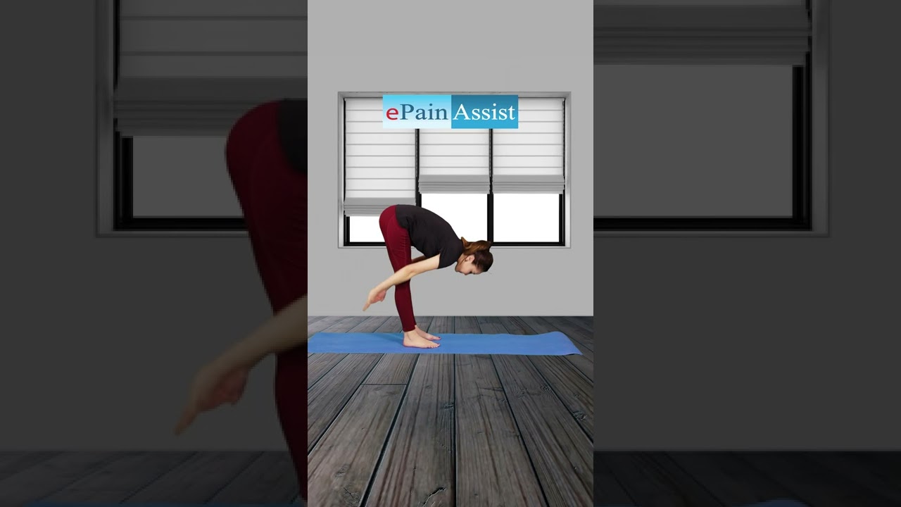 How to Do Uttanasana Yoga or Standing Forward Bend Pose