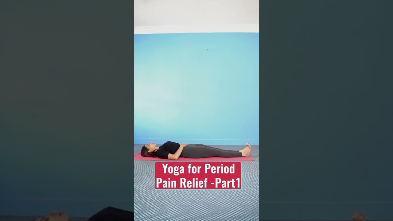1 Minute Yoga for Period Pain Relief