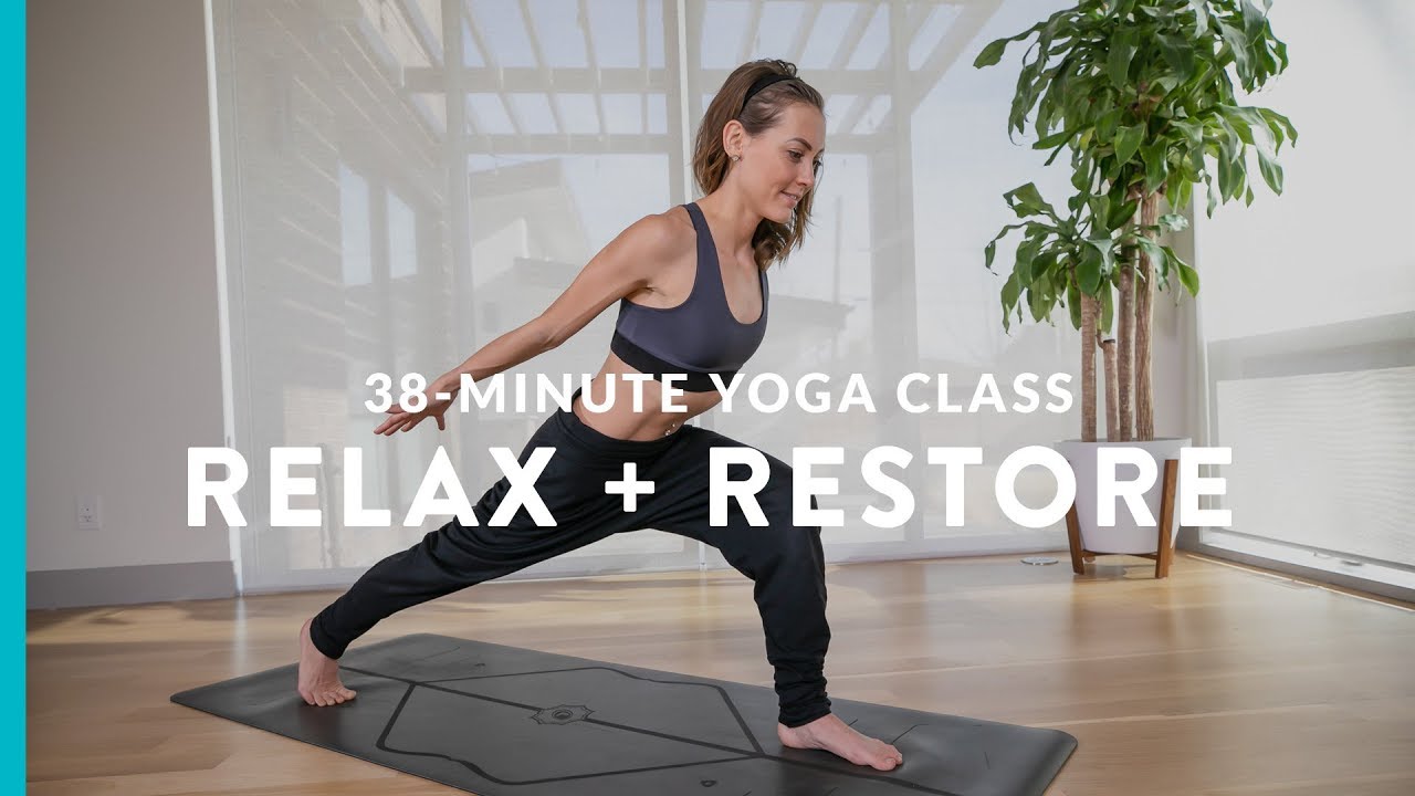 Relax + Restore – 38-Minute Rejuvenating Yoga Class