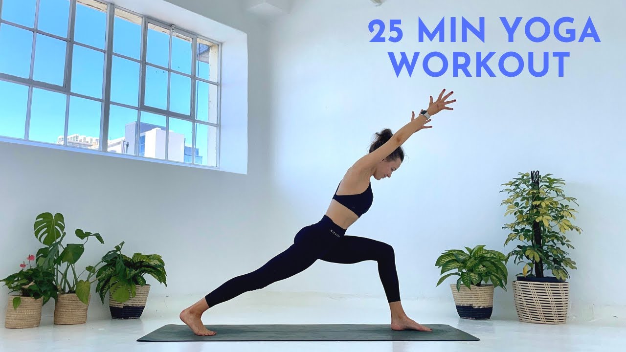 25 Min Yoga Workout | Lower Body Workout