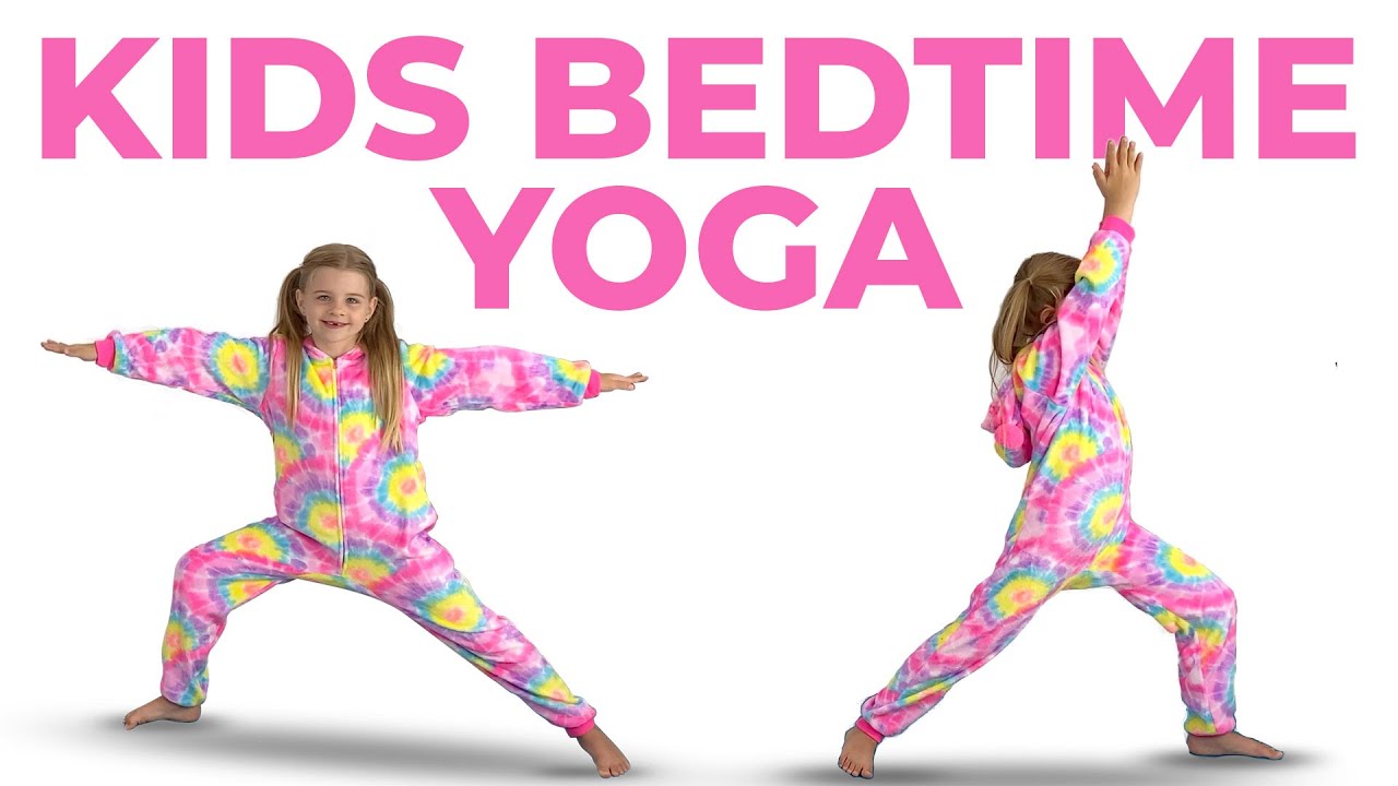 Kids Bedtime Yoga With Animal Yoga Poses (Get sleepy for bedtime!)