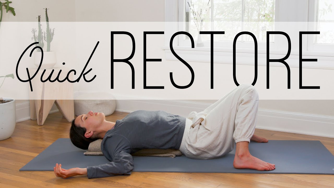 Quick Restorative Yin | Gentle Yoga Practice
