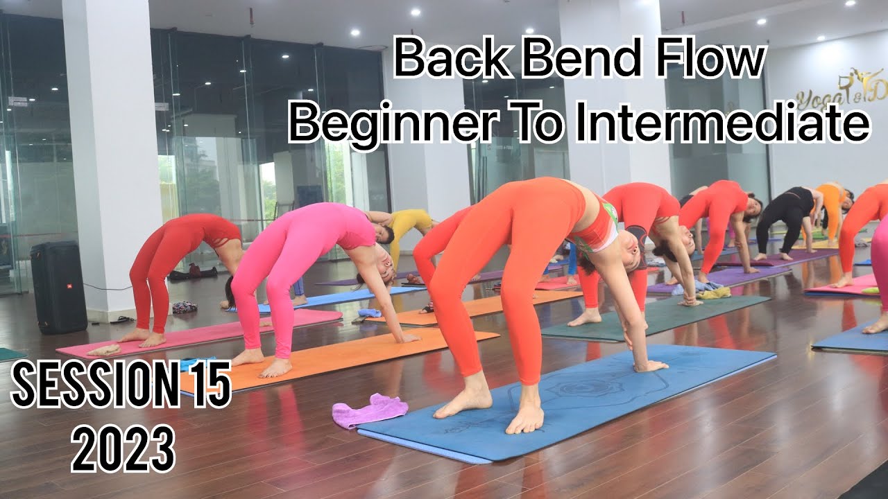 Session-15 2023 Back Bend Flow Beginner To Intermediate || Yoga With Sandeep || Vietnam