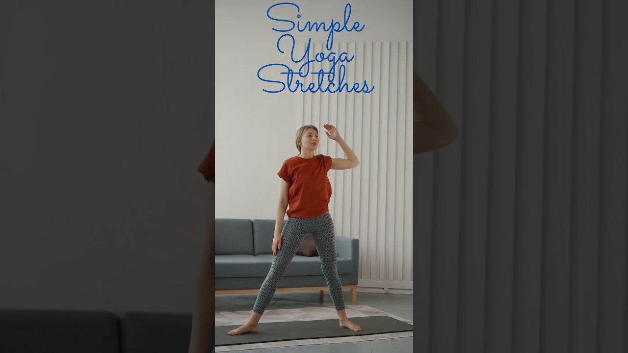 Simple Yoga Stretches, Standing Side Bend #Shorts