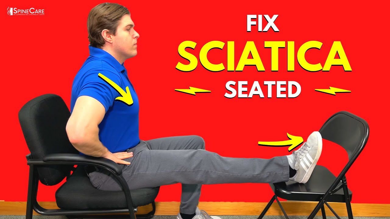 Best Seated Sciatica Exercises for Instant Pain Relief