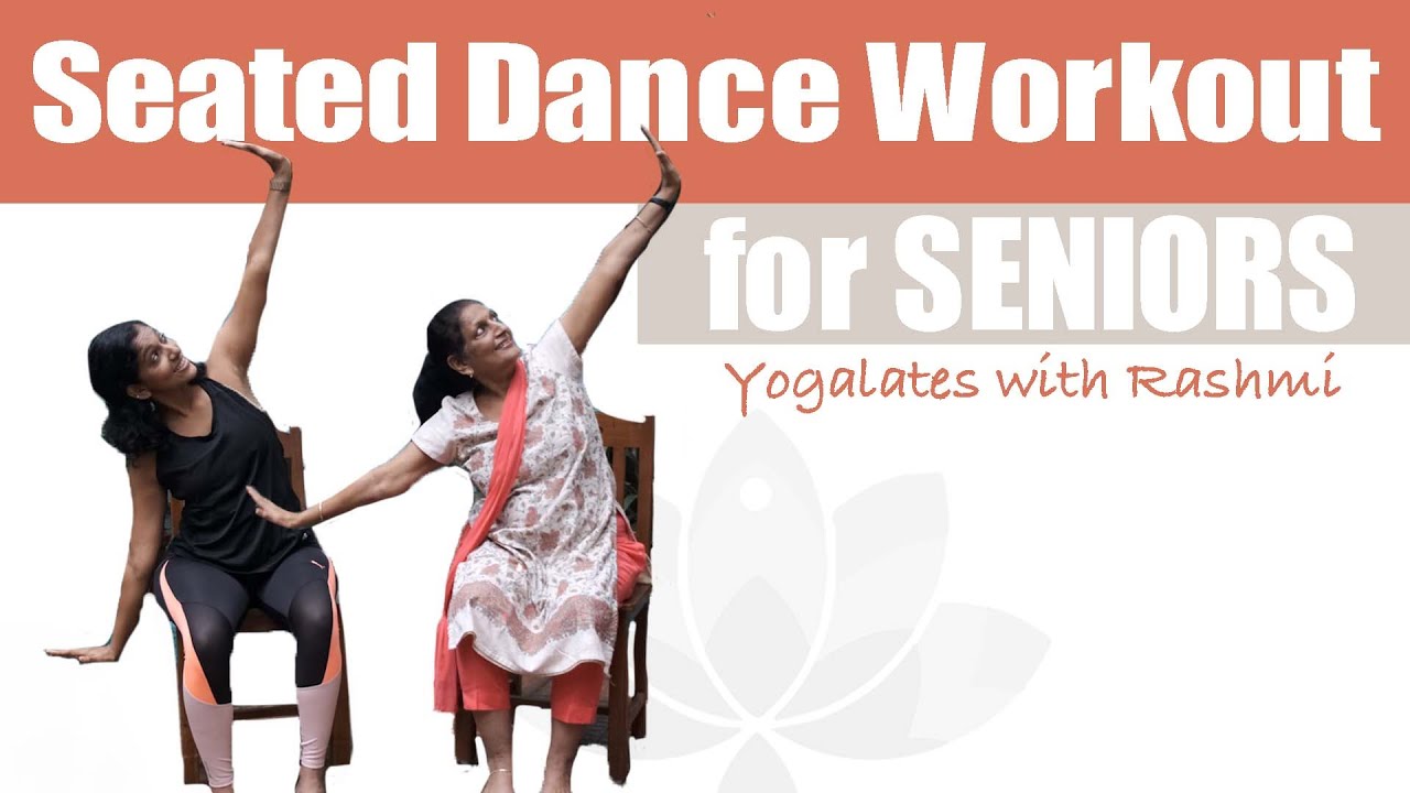 Senior Citizens Dance Workout | Seated Dance Yoga Routine for Elderly | Yogalates with Rashmi