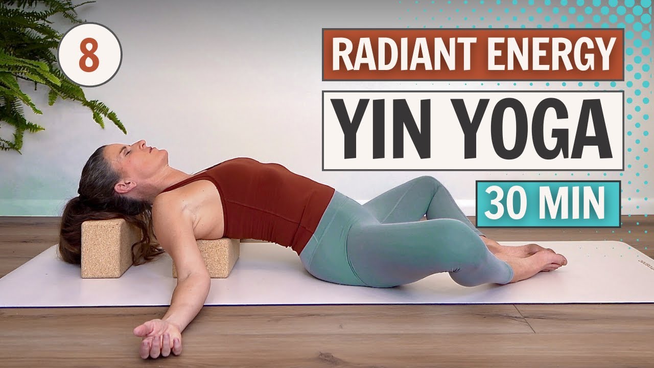 Full Body Yin For Radiant Energy ~ The 30 Day Yin Yoga Challenge ~ Day 8