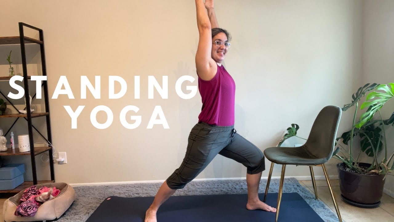 27 Minute Standing Yoga For Beginners | Beginner Hatha Yoga