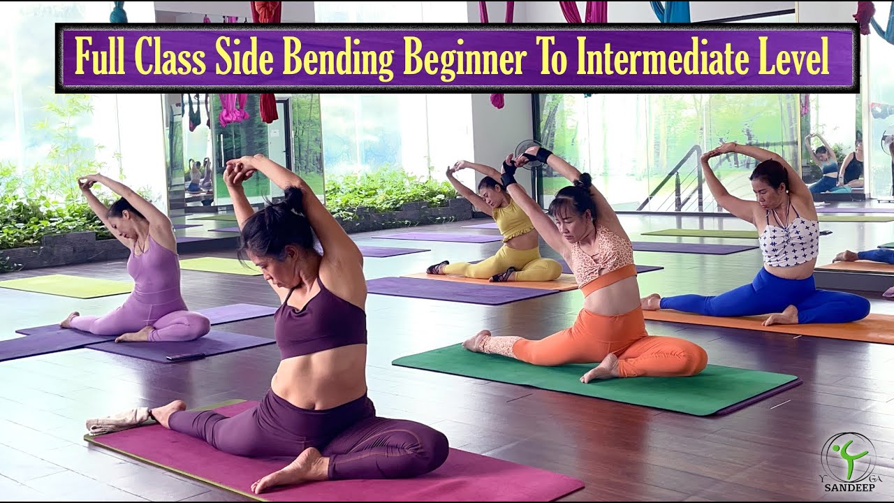 Session 23-2023 Full Class Side Bending Beginner To Intermediate Level || Yoga With Sandeep