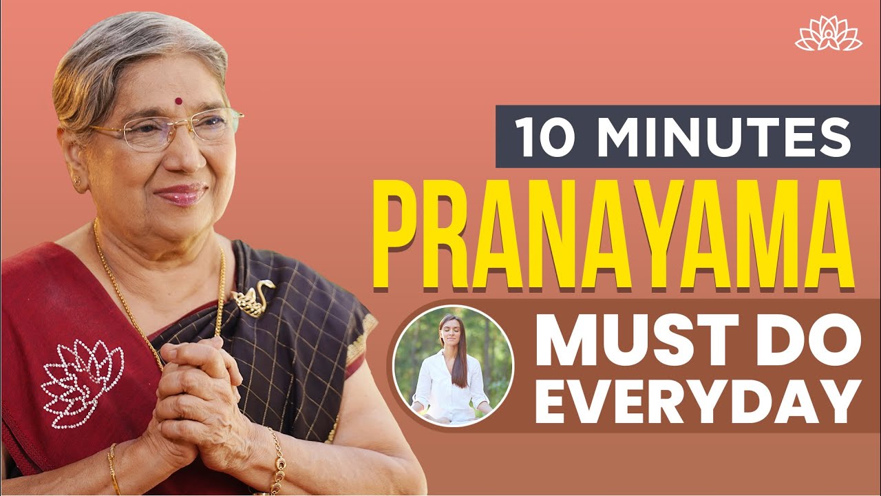 10 Minutes Traditional Pranayama Techniques Must Do Everyday | Breathing Techniques
