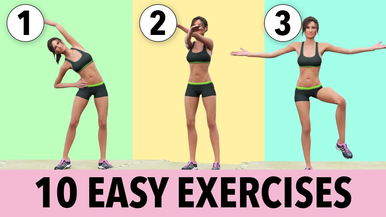 10 Easy Exercises To Stretch and Warm Up
