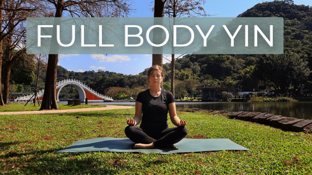 Yin Yoga for Peaceful Mind & Inner Calm | No Props Full Body Stretch ~ Yoga in Taipei