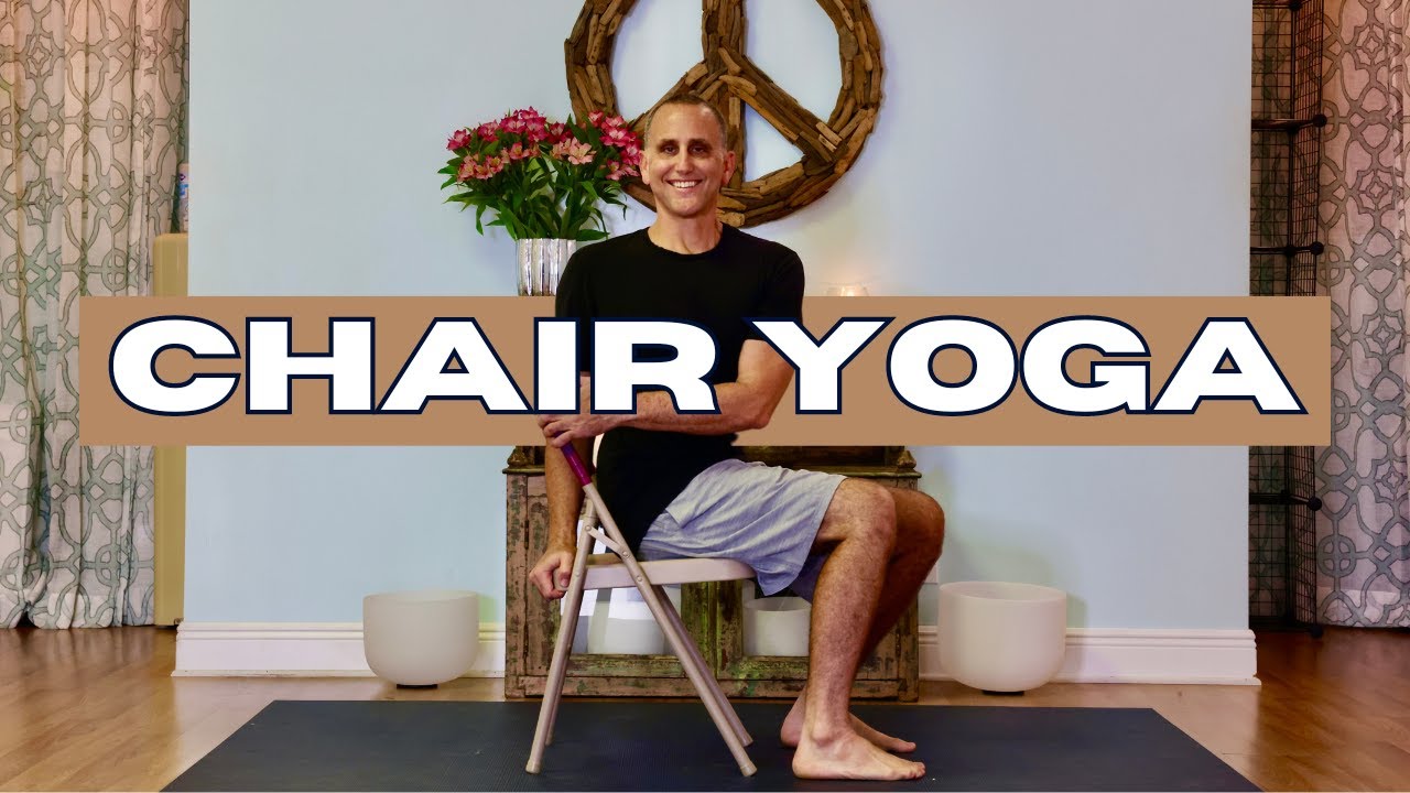 Yoga for Beginners – Chair Yoga 15 Minute Practice