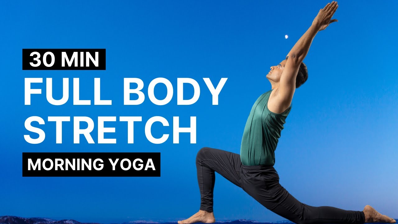 30 Min Yoga | Full Body Stretch | Morning Yoga | @YogawithNaveen