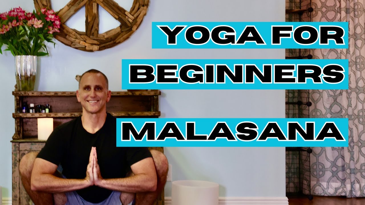 YOGA FOR BEGINNERS TUTORIAL: How to do Malasana | Yogi Squat